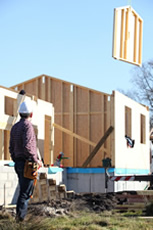 chantier ossature bois