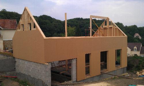 ossature bois Evêcquemont